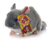 Backlood Toys 12 inch Chinchilla Plush Toy Chinchilla Stuffed Toy (Gray)