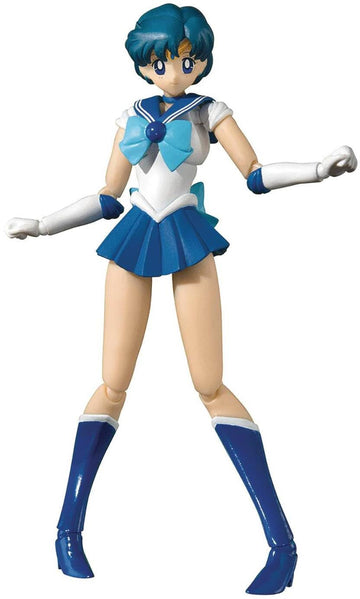 Tamashii Nations Sailor Mercury -Animation Color Edition- Pretty Guardian Sailor Moon, Bandai Shii Nations S.H. Figuarts , Aqua