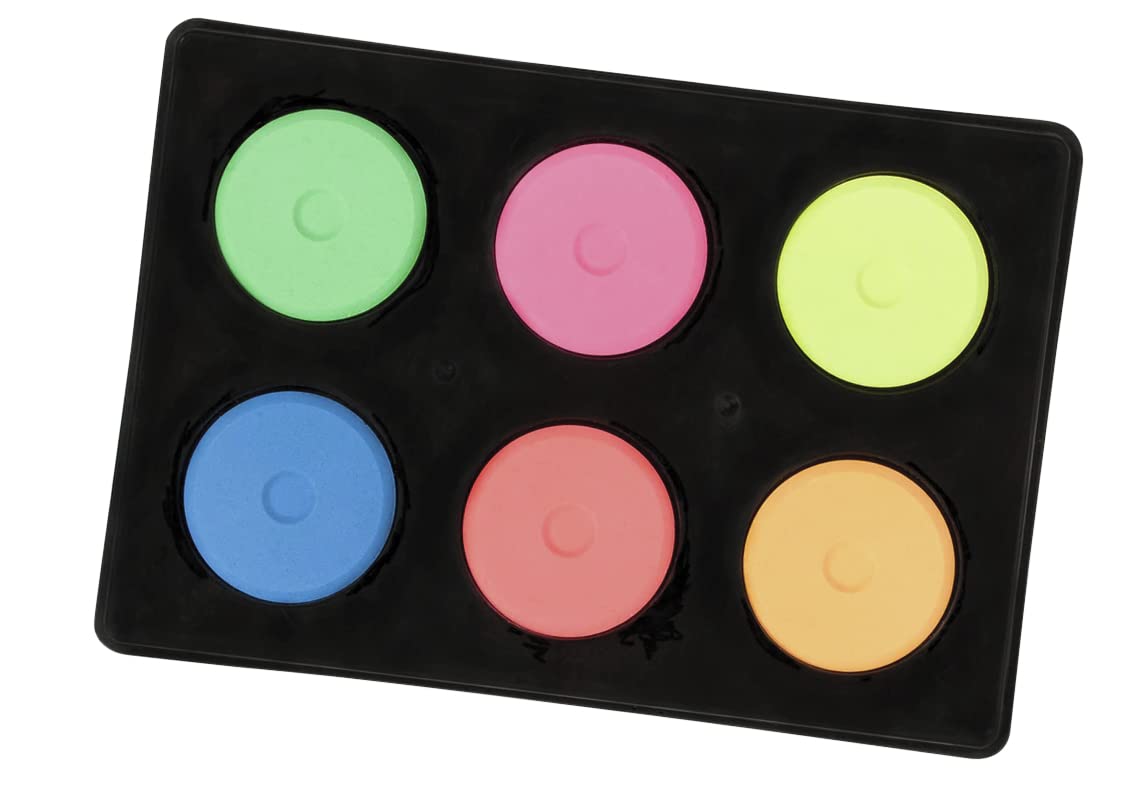 Jack Richeson Mini Tempera Fluorescent 6 Color Set