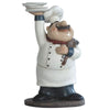 George S. Chen Imports Ss-G-65003 Chef Holding Plates Figurine, 10.75'