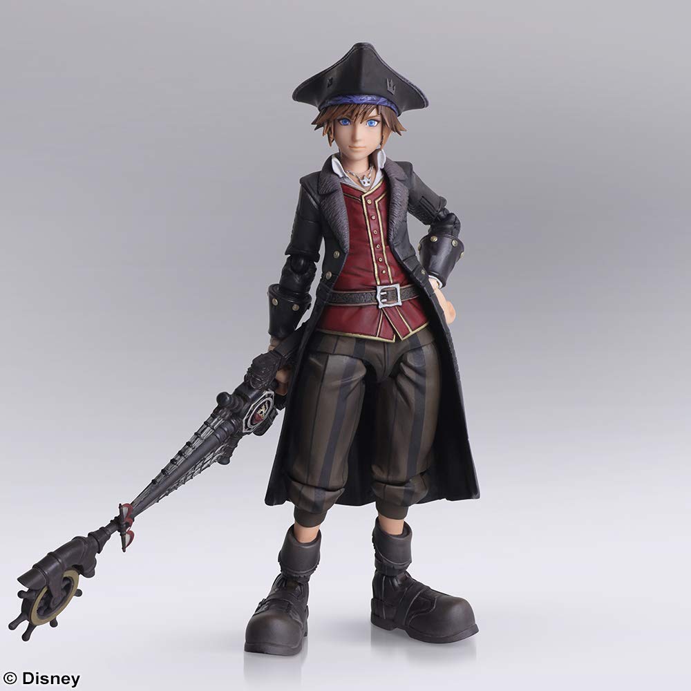 Square Enix Kingdom Hearts Iii - Bring Arts (Sora Pirates) Action Figure (15Cm)