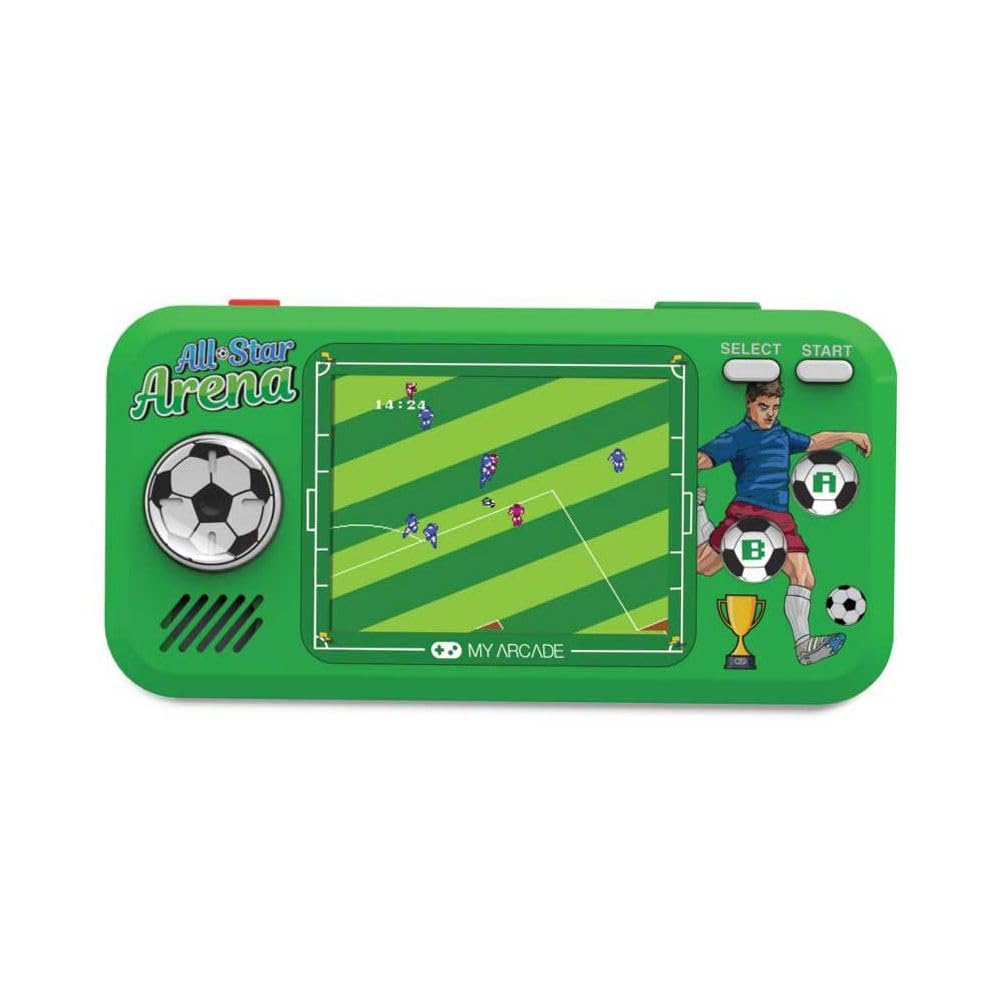 My Arcade All Star Arena Pocket Player- Portable Gaming System With 307 Retro Games, 2.75'' Screen -Dgunl-4128