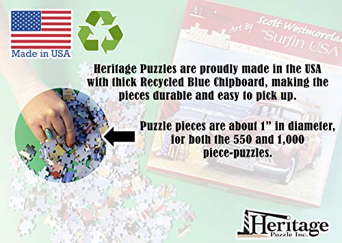 Heritage Puzzle Fishes Of The Great Lakes Region Jigsaw Puzzle - 550 Pieces