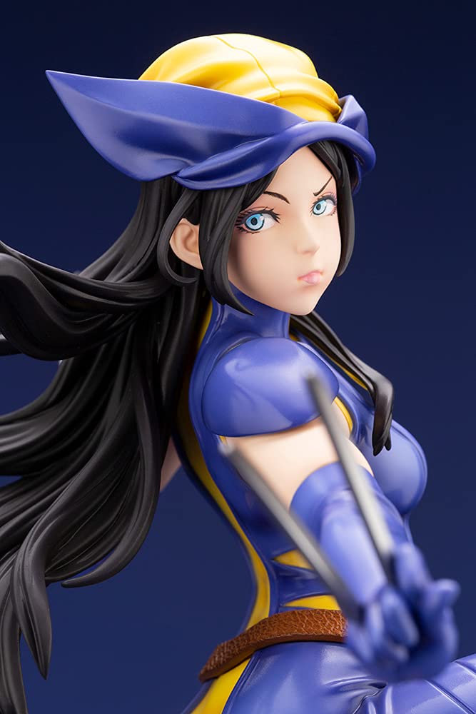 Kotobukiya Marvel Universe Wolverine (Laura Kinney) Bishoujo Statue, Multicolor
