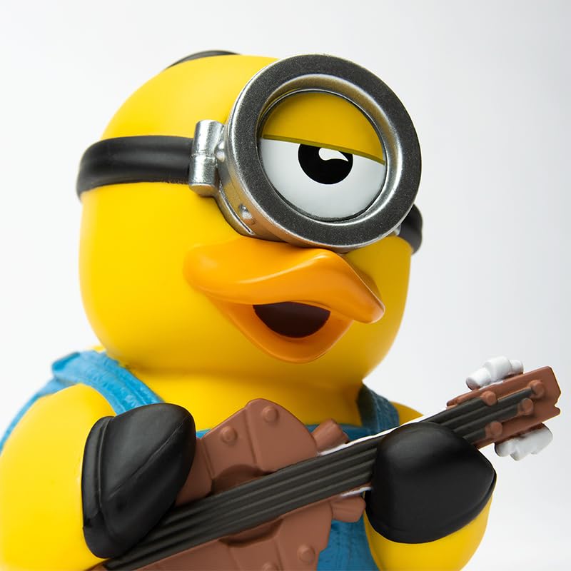 Tubbz Boxed Edition Minions Stuart Collectible Vinyl Rubber Duck Figure - Official Despicable Me 4 Minions Merchandise - Tv, Mov