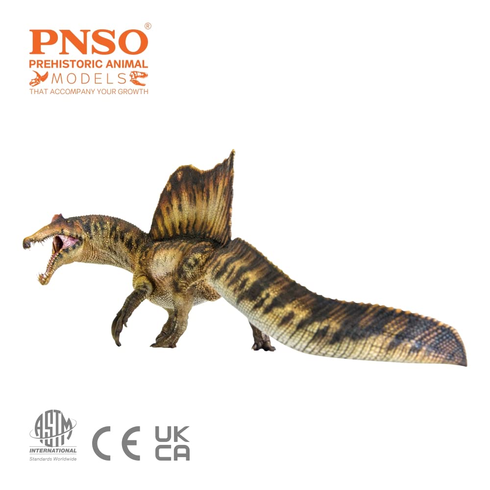 PNSO Prehistoric Dinosaur Model - 35 Essien The Spinosaurus, Realistic Design, Collectible Figure