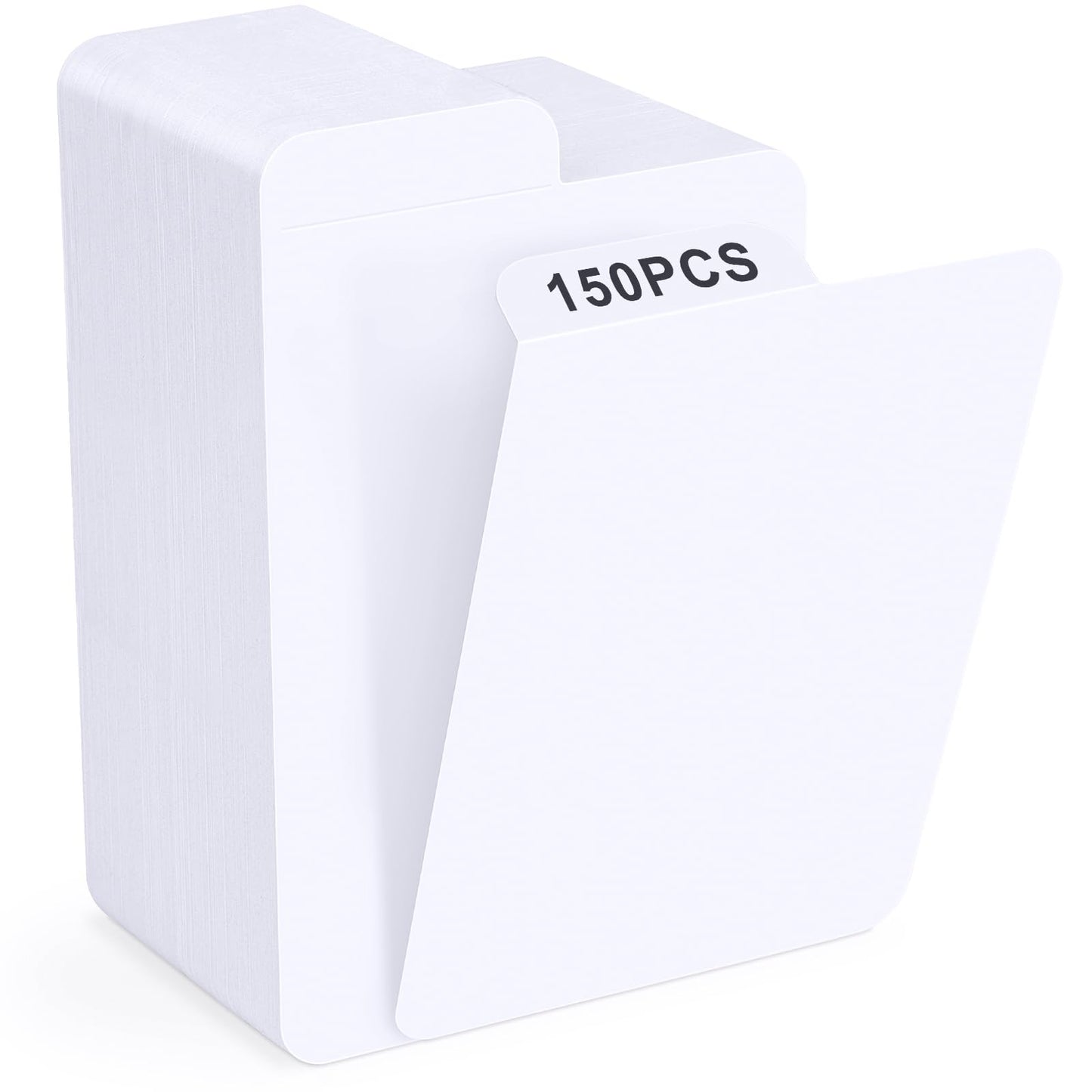 Trading Card Dividers For Toploaders Storage Boxes, 150Pcs Paper Dividers For Baseball/Mtg/Tcg/Sports/Game Organizer, Vertical
