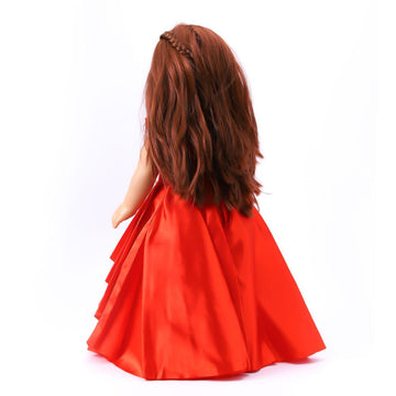 18-Inch Girl Doll Clothes Princess Elena Dress Costume Fits 18” Dolls (Elena)