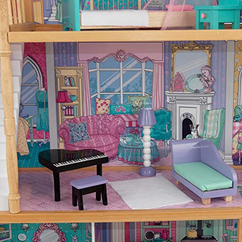 Kidkraft Annabelle Wooden Dollhouse With Elevator, Balcony And 17 Accessories, Gift For Ages 3+