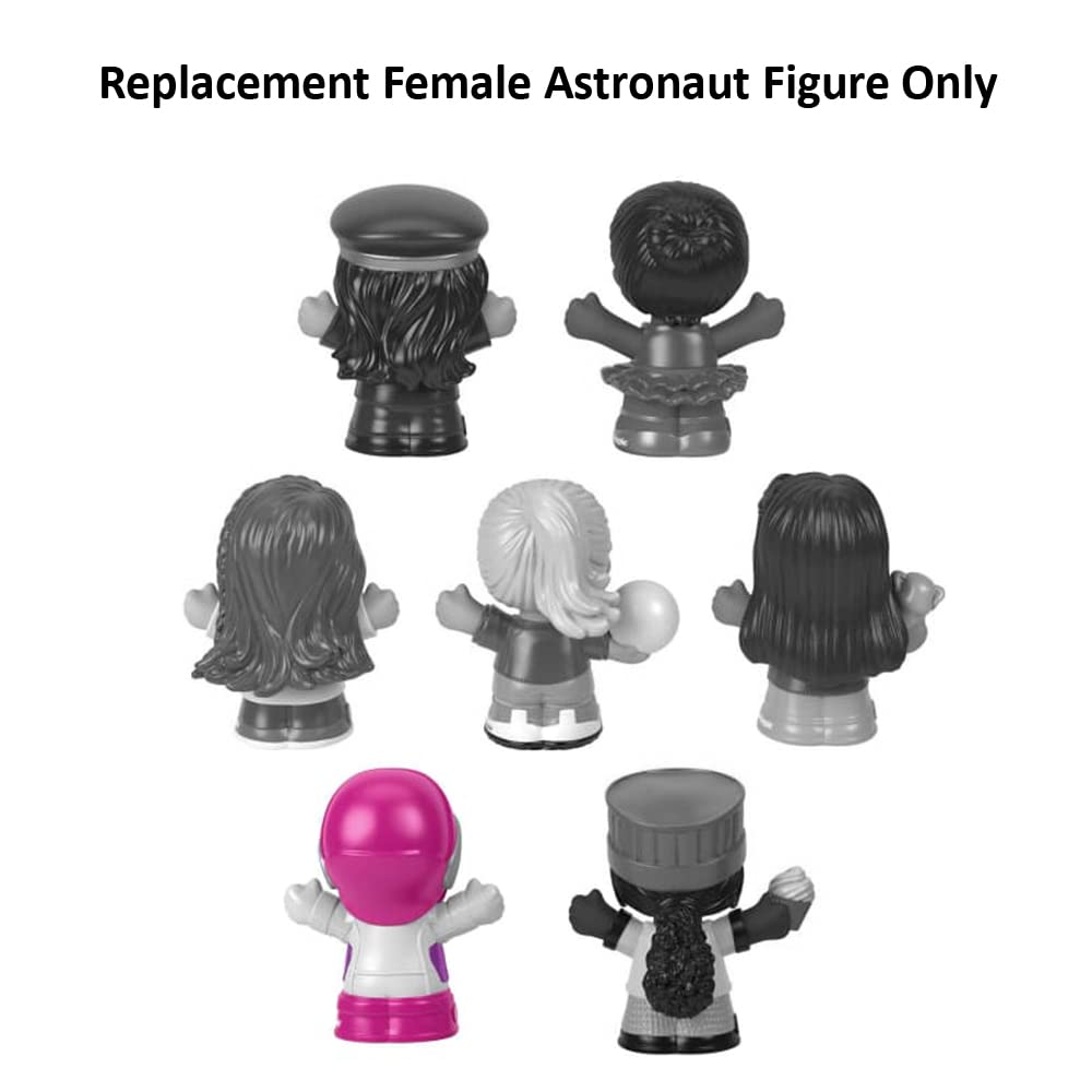 Replacement Part for Fisher-Price Little People Playset - Replacement Female Astronaut Figure ~ Inspired by Barbie You Can Be An