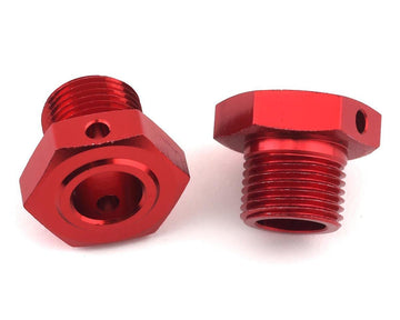 ARRMA Aluminum Wheel Hex 17mm 14.6mm Thick Red (2), ARA311035