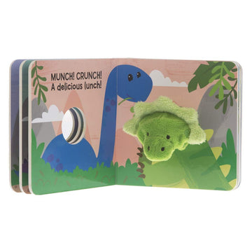 Ganz Bg4383 Dino Finger Puppet Book, 10.25-Inch Height, Paper