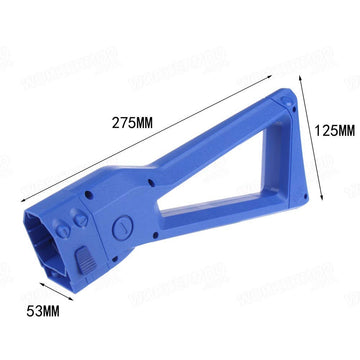 WORKER AK Style Shoulder Stock for nerf N-Strike advanced and Nerf Modulus Series Toy (Blue)