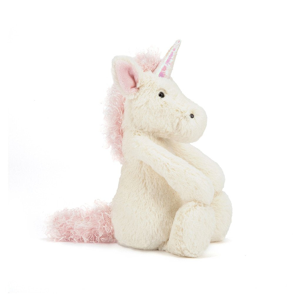 Jellycat Bashful Unicorn Stuffed Animal, Small, 7 Inches