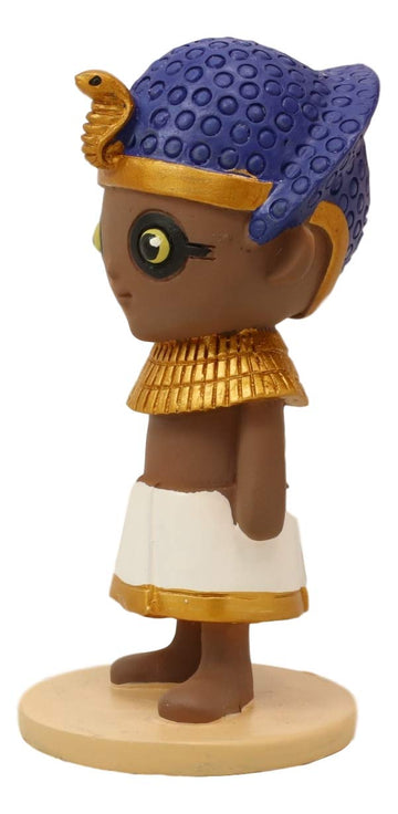 Ebros Weegyptians Collection Egyptian Chibi Statue 4' Tall Ancient Deities Gods And Goddesses Of Egypt Collectible Figurine Historical Educative Sculpture (Pharaoh Hatshepsut The Most Noble Lady)
