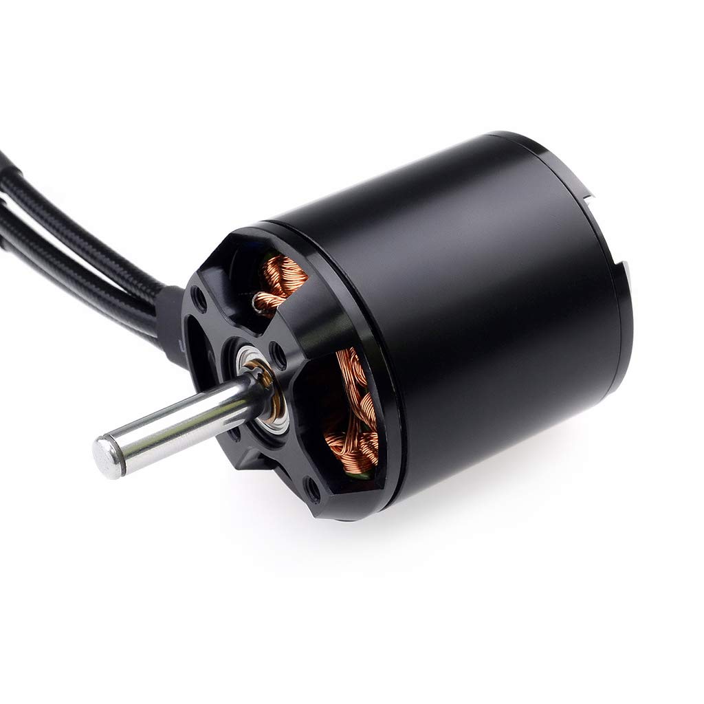 KingVal Replacement 3548 900KV Brushless Motor with Screw Kit Compatible with RC Fixed-Wing Airplane Glider Aircraft