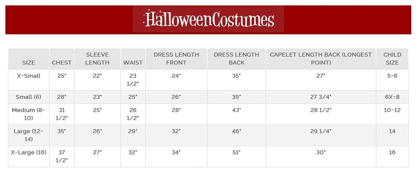 Fun Costumes Girl'S Vampire Vixen Costume Child'S Deluxe Vampire Dress Costume Medium (8-10)