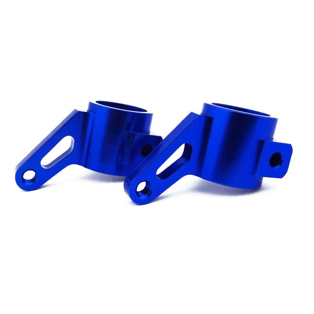 Atomik - Alloy Front Steering Block - Replacement Part for 1/10 Traxxas Models - Hardened Billet 6061 Aluminum - Lightweight & D