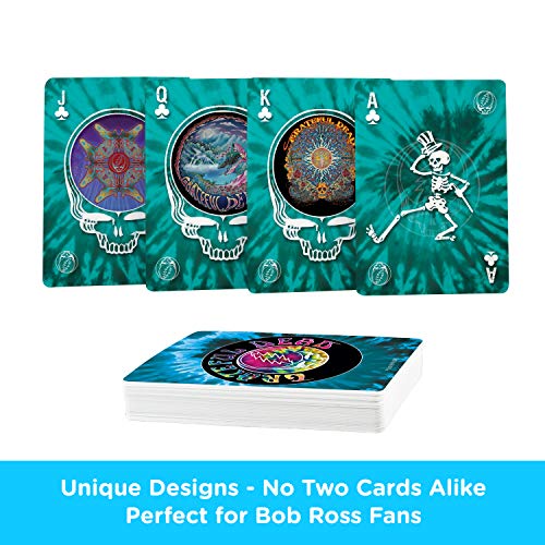 Aquarius Grateful Dead Playing Cards - Grateful Dead Themed Deck Of Cards For Your Favorite Card Games - Officially Licensed Gra