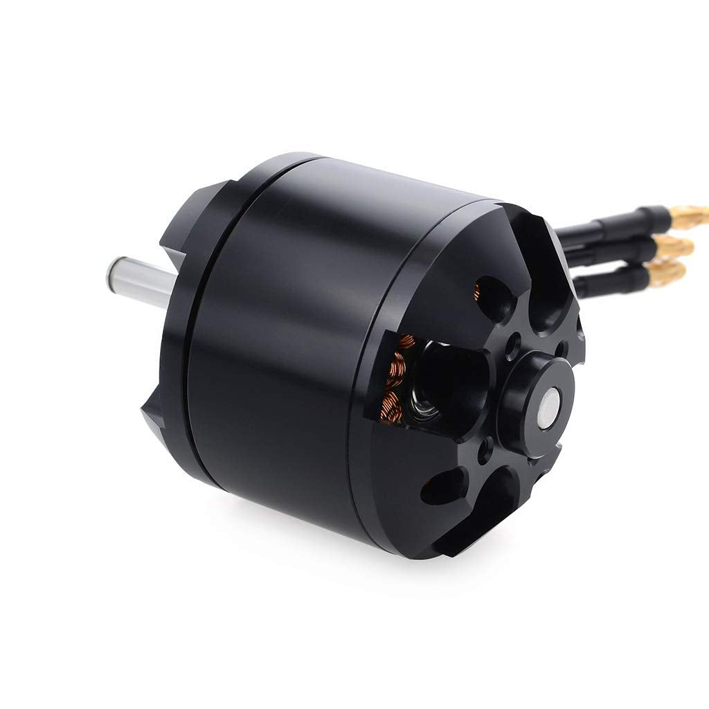KingVal Replacement 5055 570KV Brushless Motor with Screw Kit Compatible with RC Fixed-Wing Airplane Glider Aircraft