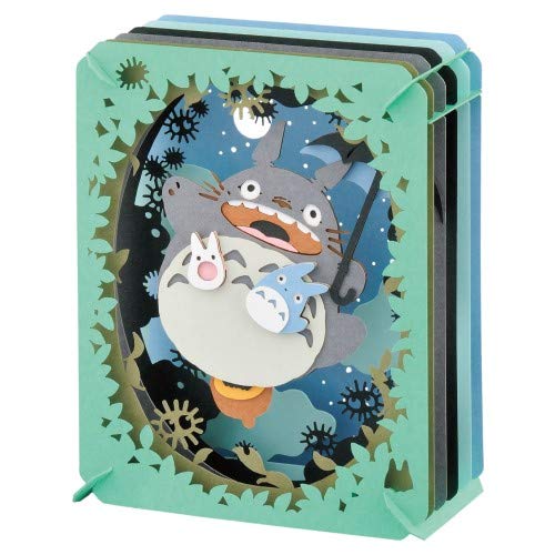 Ensky - My Neighbor Totoro - Illuminated by The Moon, Paper Theater Craft (PT-048)