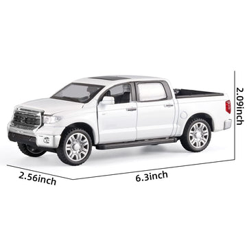 OANMYJJO Toy Pickup Trucks for Boys 1/32 Tundra Diecast Cars Model