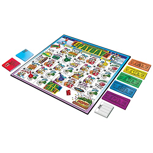 Winning Moves Pay Day Game - 2-4 Players, Ages 8+, Multicolor, 2.1 x 8.6 x 17.1 inches, Model 1087, Fun