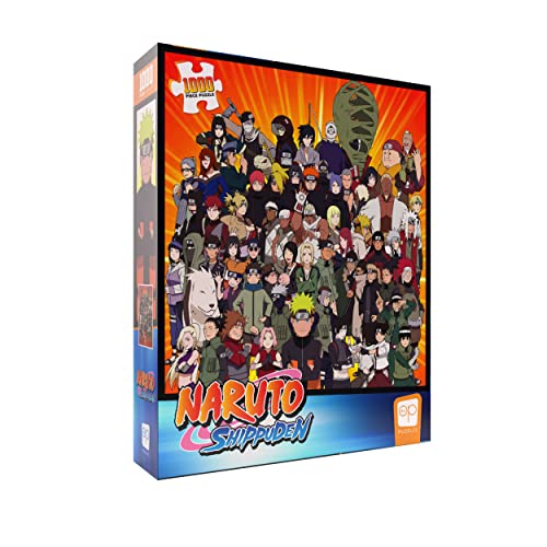 Naruto “Never Forget Your Friends” 1000 Piece Jigsaw Puzzle | Collectible Puzzle Featuring Artwork Of Naruto Uzumaki & Characters From The Anime Show | Officially-Licensed Naruto Merchandise