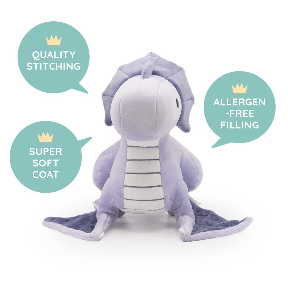 Bellzi Wyvern - Cute Stuffed Animal Plush Toy - Adorable Soft Wyvern Toy Plushies And Gifts - Perfect Present For Kids, Babies, Toddlers - Wyveri
