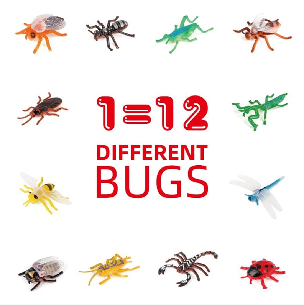Trade Big Bug Fossil Dig Kit - Stem Science & Educational Toys -Dig Up 12 Real Bugs Fly Ant Scorpion Lady Beetle Locust Cockroac