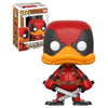 Deadpool Funko Pop Duck Exclusive Vinyl Figure - Red & Black, Model 14561, Item Size CA2375