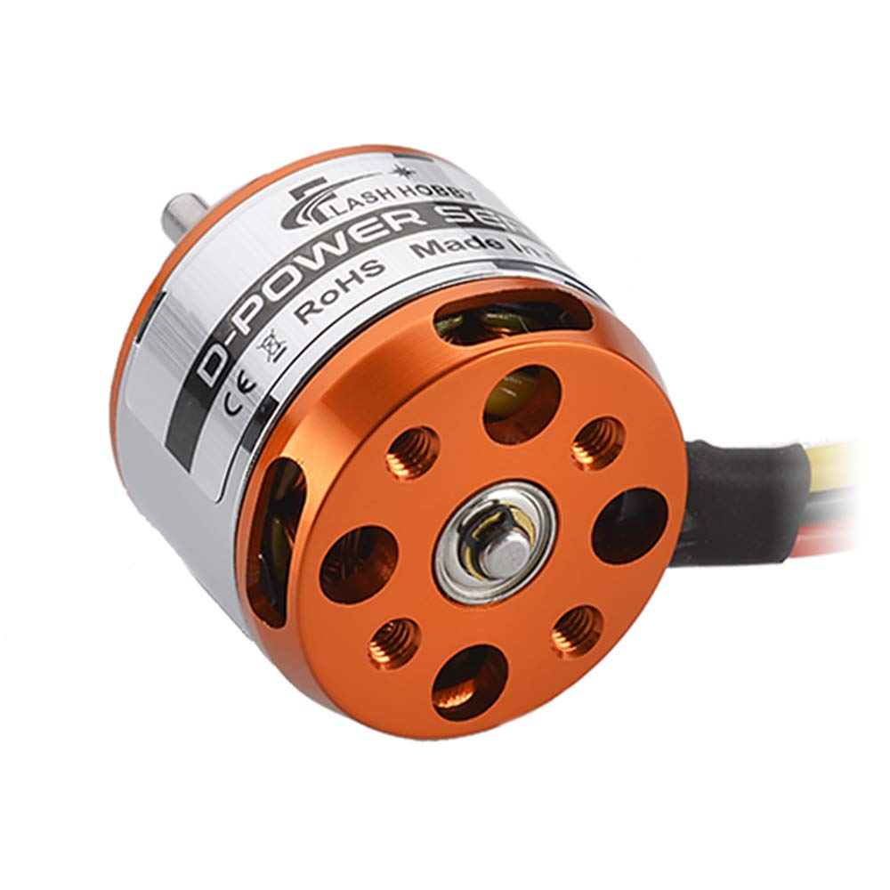 FLASH HOBBY 2826 RC Brushless Motor 1000KV Electric Outrunner Motor for RC Aircraft Plane Multicopter Drone Fixed Wing Helicopte