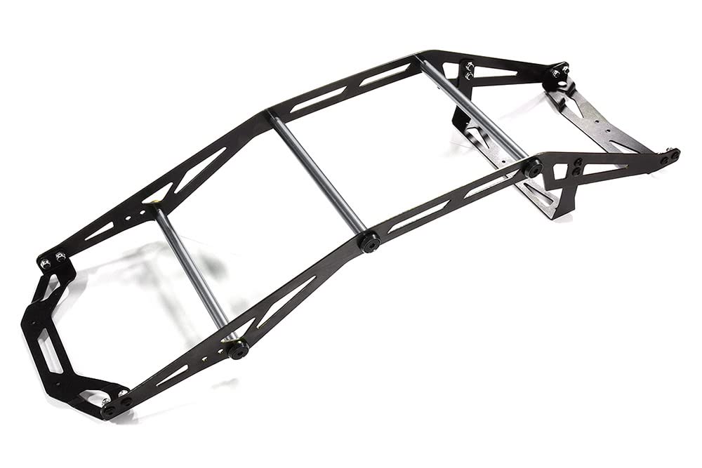 Integy RC Model C29616GREY Metal Alloy Exo-Skeleton Body Roll Cage Kit for Traxxas X-Maxx 4X4