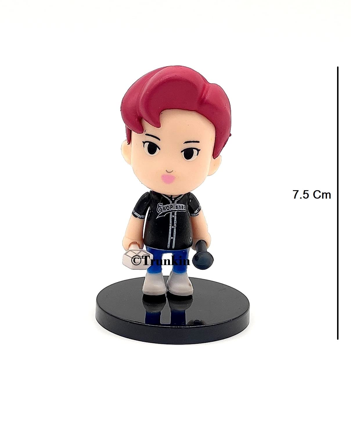Trunkin | Exo Music Band Action Figure |PVC Chanyeol Figurine | Collectibles Toy Model Set for Collection| Kpop