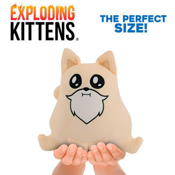 Just Toys LLC Exploding Kittens Plush Toy - 8" Godcat, Multi Color, Polyester, Model 76331