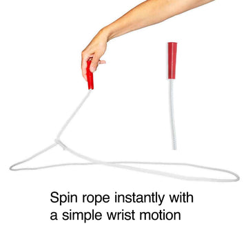 Western Stage Props Children’S Cowboy Kiddie Trick Rope Lasso Pre-Tied | Ages 4-10| White|