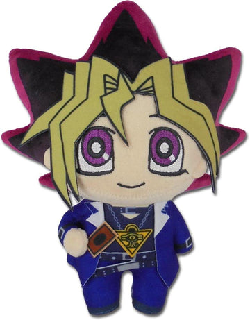 Great Eastern Entertainment YU GI OH Yugi Moto Plush Toy, 8" Multi-Color, Polyester, Model 77454