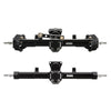 INJORA Front & Rear Axles Set +4mm Extended Black Axles Upgrades Set for SCX24 Deadbolt JLU C10 Bronco Gladiator Axial 1/24 RC C
