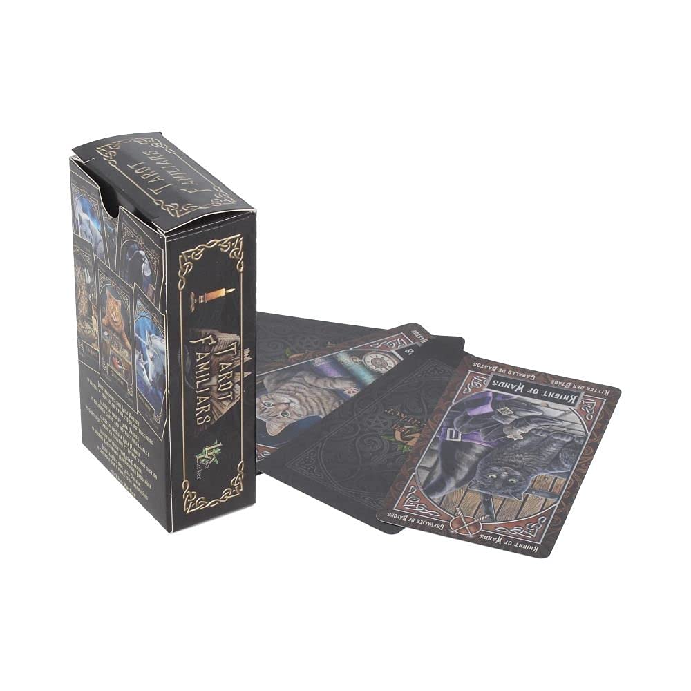 Nemesis Now Lisa Parker Familiar Tarot Cards 12Cm Black