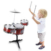 Jafatoy Small Plastic Drum Set Toy For Kids Age 3 - 6 Years Old Toy Musical Instruments Playing Rhythm Beat Toy Great Gift For Boys Girls