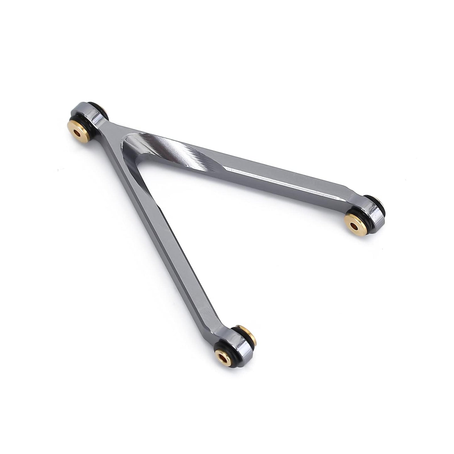 Injora High Clearance Chassis Links Set For Scx24 C10 Jlu Bronco Base Camp 4Runner Axial 1/24 Rc Crawler Car(Grey)