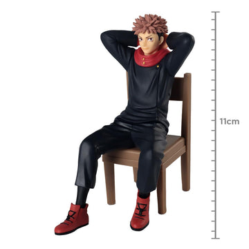 Banpresto Jujutsu Kaisen Break Time Collection Yuji Itadori Statue - Multicoloured - Model 19158 - Plastic