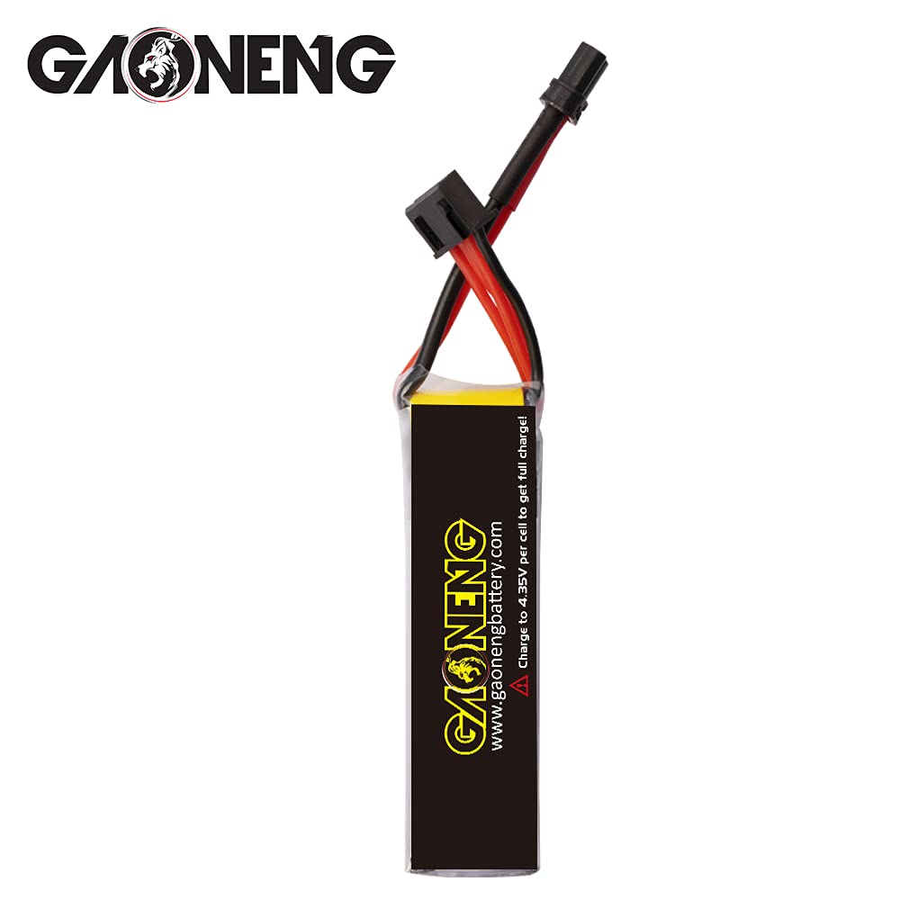 GAONENG 2pcs GNB 3S 11.4V HV 660mAh 650mAh 90C LiPo Battery XT30 Connector for 2.5 inch Toothpick Drone Quads Freestyle Drone DI