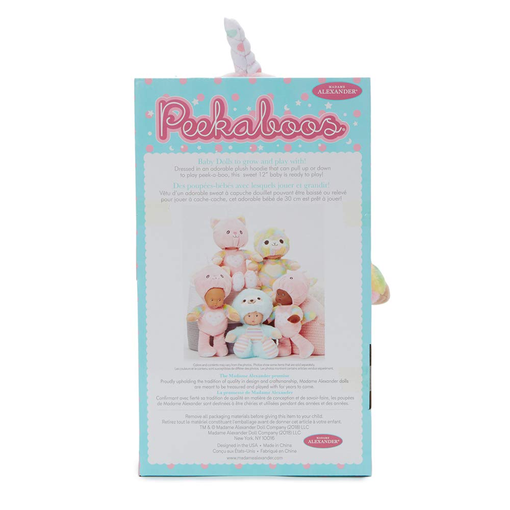 Madame Alexander 12' Peekaboos, Unicat, Medium Skin Tone