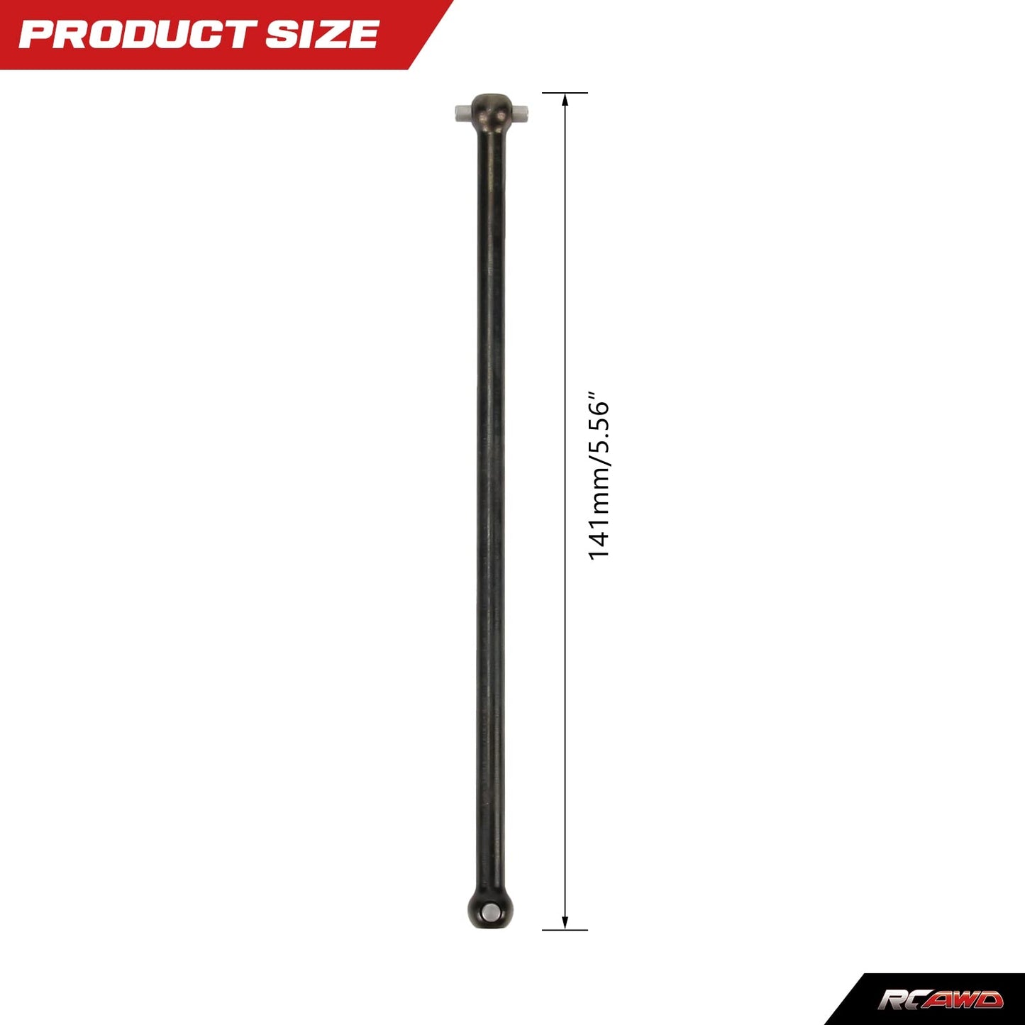 RCAWD Dogbone 135mm for ARRMA 6S, 1/7 Fireteam 6S, Mojave 6S &V2 4X4 BLX, Mojave Roller, 1/8 Katon Roller, Kraton 6S &V5, Talion