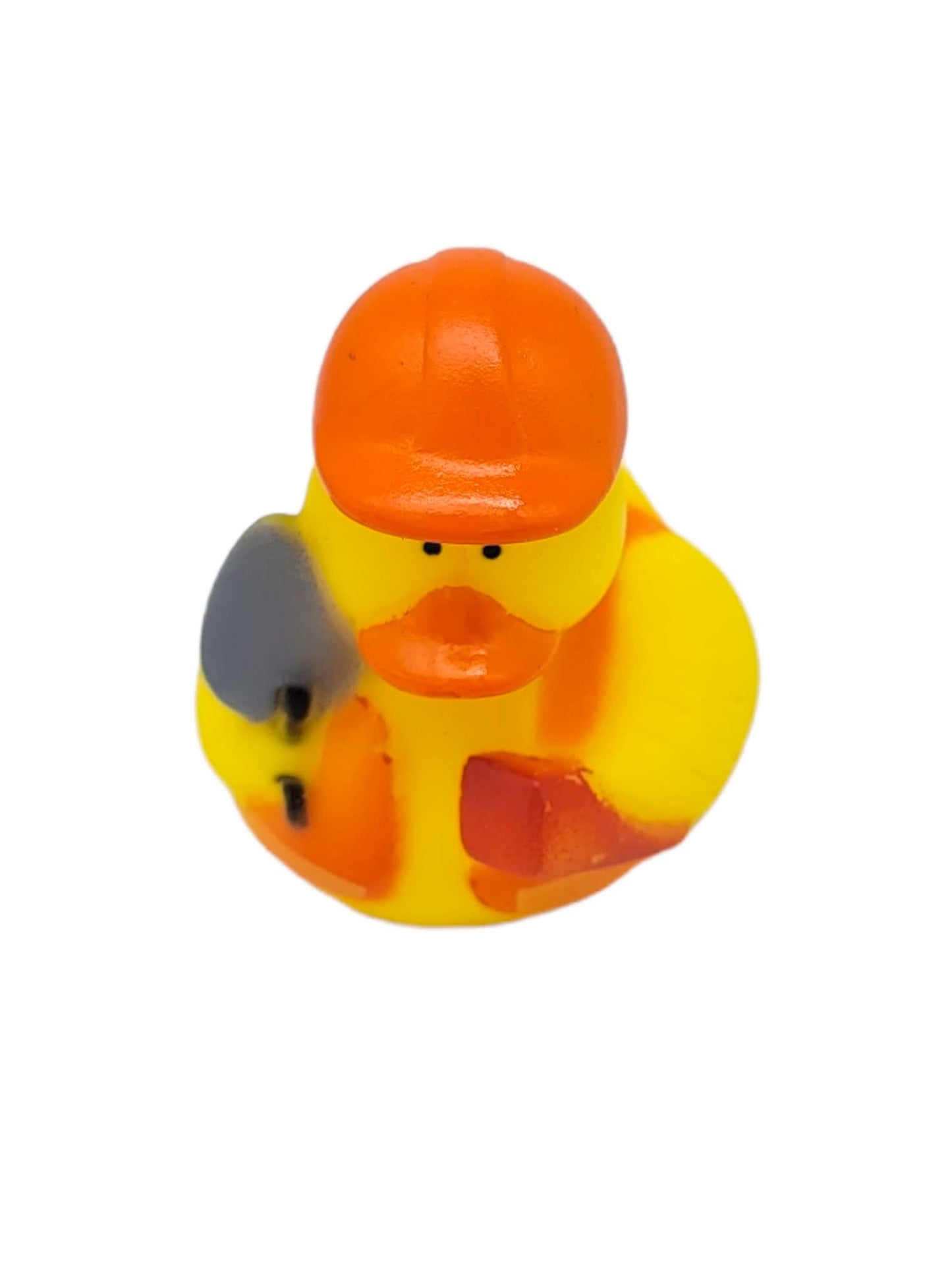 Cool Rubber Ducks (2') Standard Size. (12 Pack) Cute Duck Bath Tub Pool Toys. (Construction Rubber Ducks)