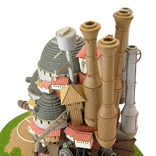 Sankei Mk07-21 Nicheuto Kit Studio Ghibli Series, Howl'S Moving Castle, Howl'S Castle, Non-Scale, Papercraft