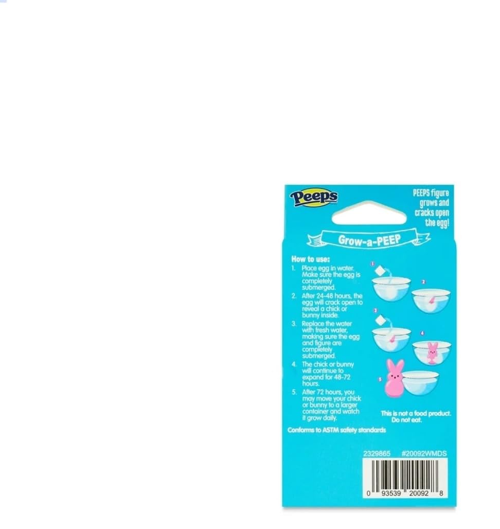 Peeps Grow-A-Peep Easter Basket Toy Gift - Pink