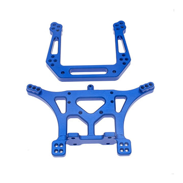 Aluminum Front&Rear Shock Tower Set For 1/10 Traxxas Slash 2Wd Stampede Rustler Vxl Rc Car Upgrade Parts Replacement Of 3638 363