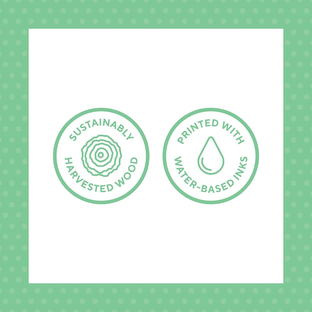 Petit Collage Ferris Wheel Carnival Wooden Toy, 2 Animal Characters Included - Pre-Assembled Wooden Ferris Wheel Toy with Sturdy